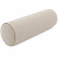 Nackenrolle 15 x 50 cm aus Textil in Beige - zylindrisches Stützkissen